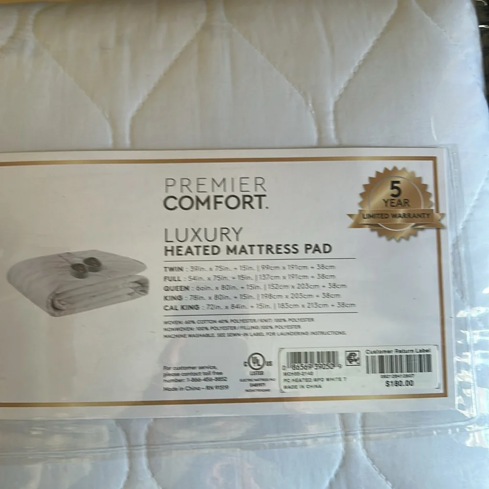 Premier White Mattress Cover for Ultimate Protection